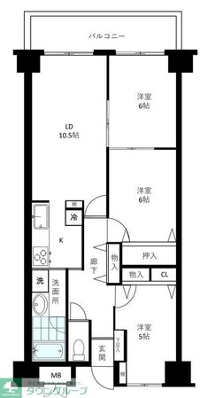 ジュネスの物件間取画像